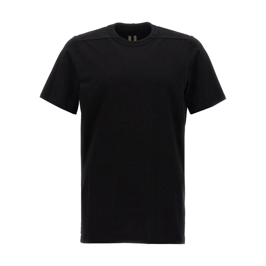 Rick Owens Black Cotton T-Shirt