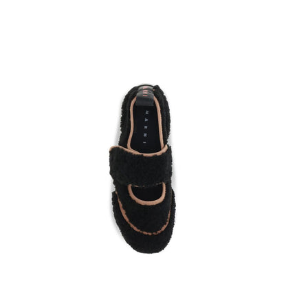 Marni Black Polyamide Athletic Sneakers