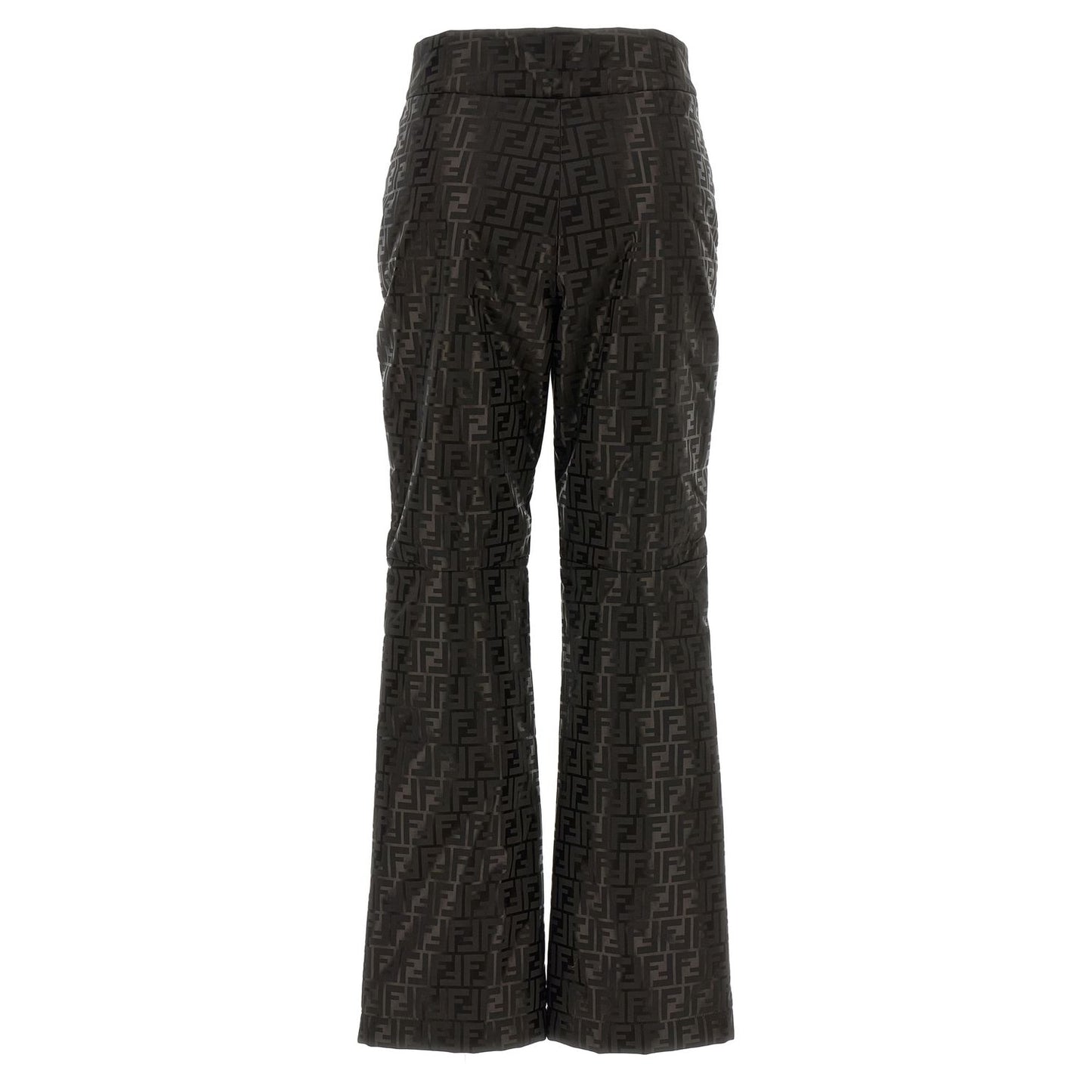 Fendi Brown Cotton Athletic Pants