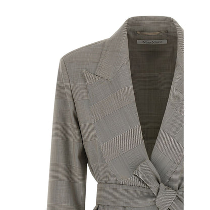 Max Mara Gray Wool Blazer