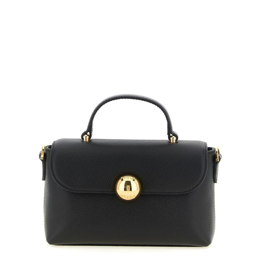 Furla Black Calfskin Handbag