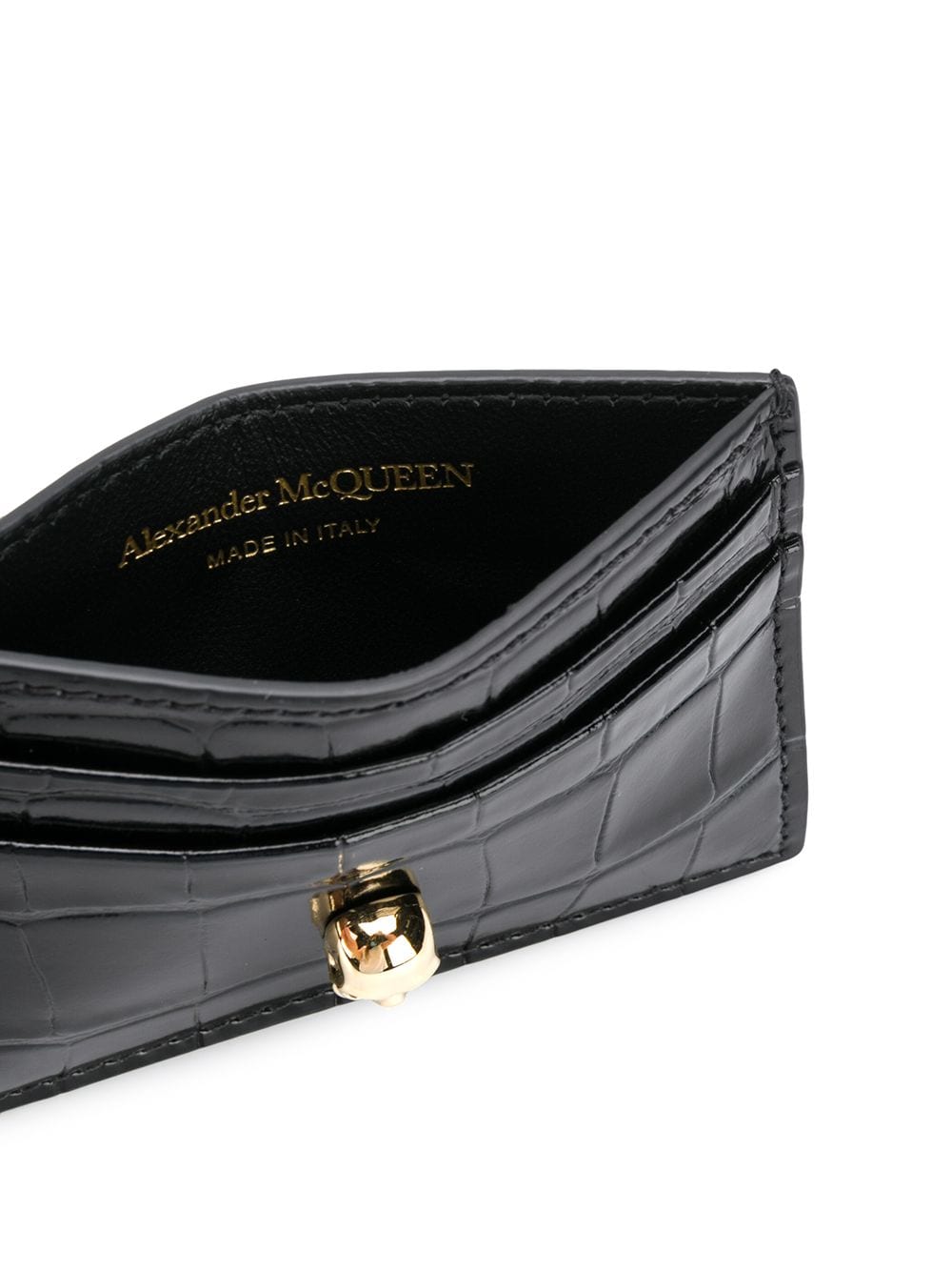 Alexander McQueen Wallets Black Wallets Alexander Mcqueen