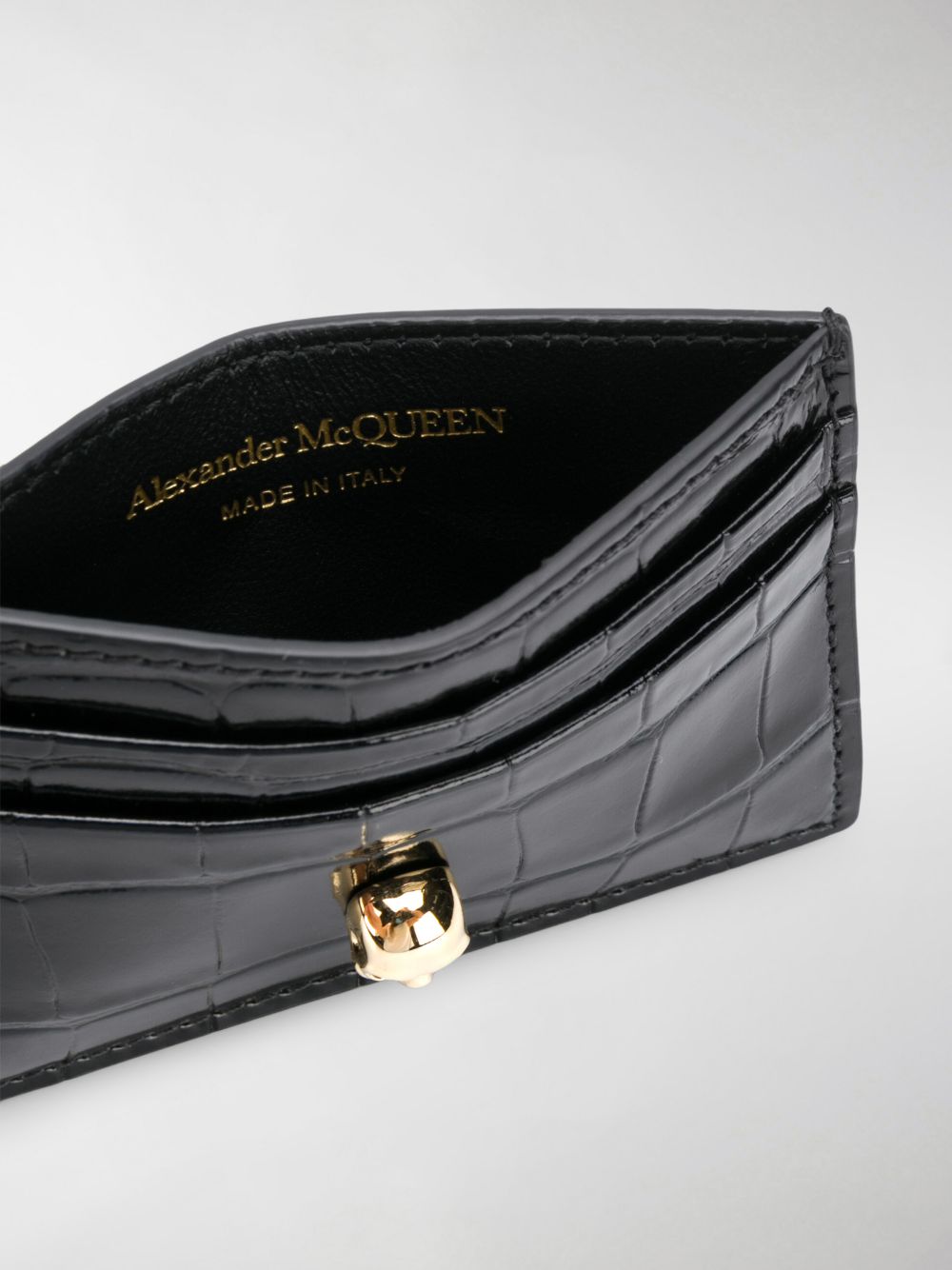 Alexander McQueen Wallets Black Wallets Alexander Mcqueen