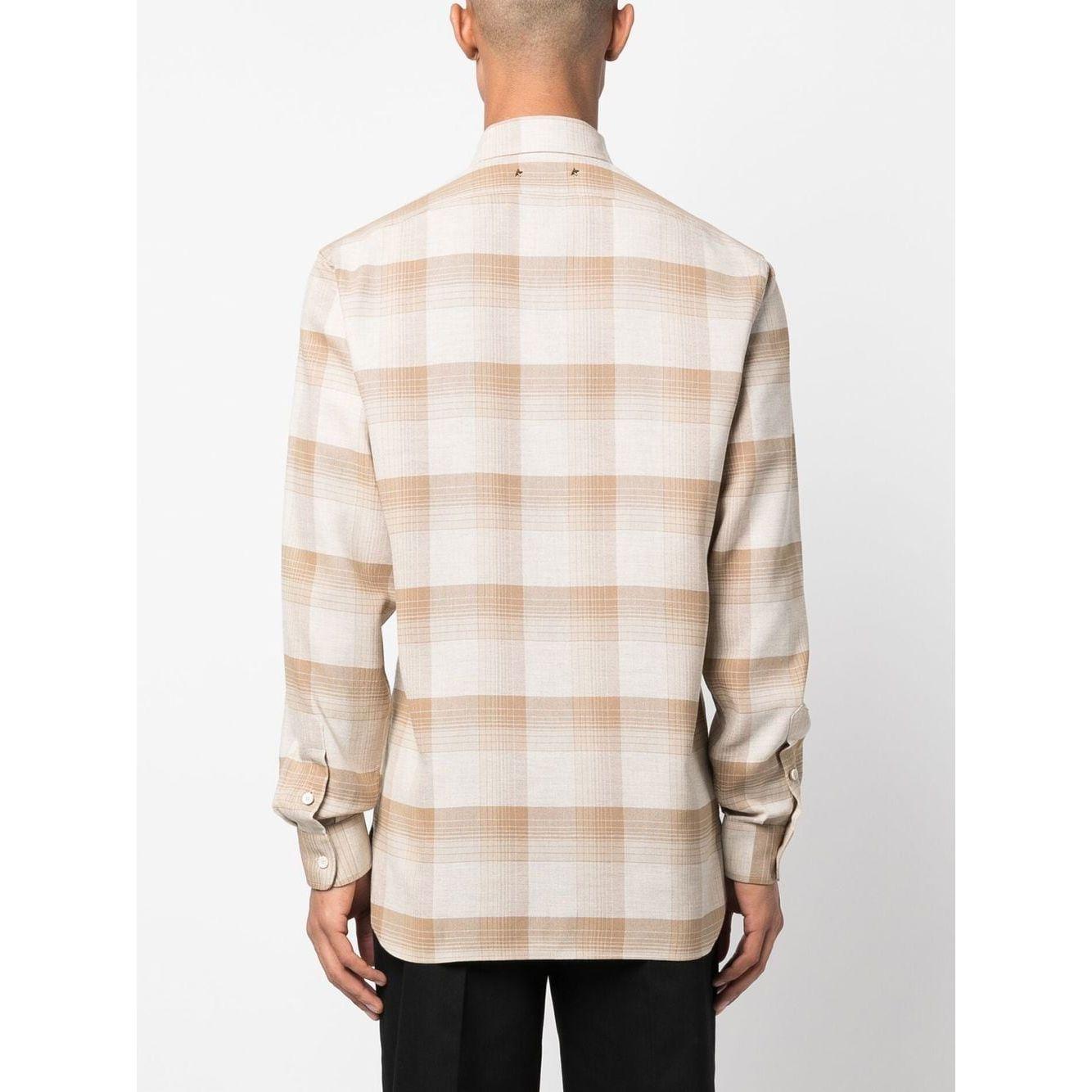 Golden Goose Shirts Beige Shirts Golden Goose