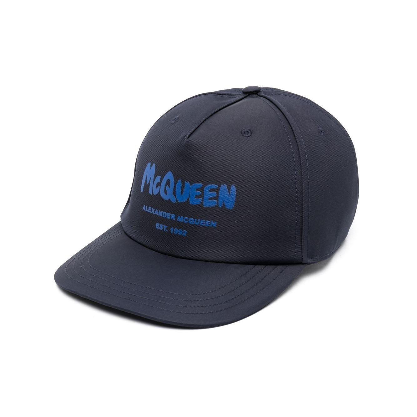 Alexander McQueen Hats Blue Scarves Hats & Gloves Alexander Mcqueen Dark Slate Gray