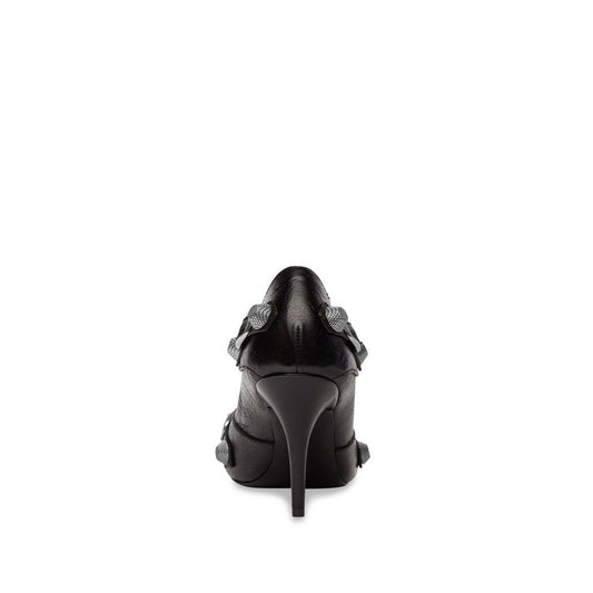 Balenciaga Cagole 90MM cracked heel pumps High Heel Balenciaga Dark Slate Gray