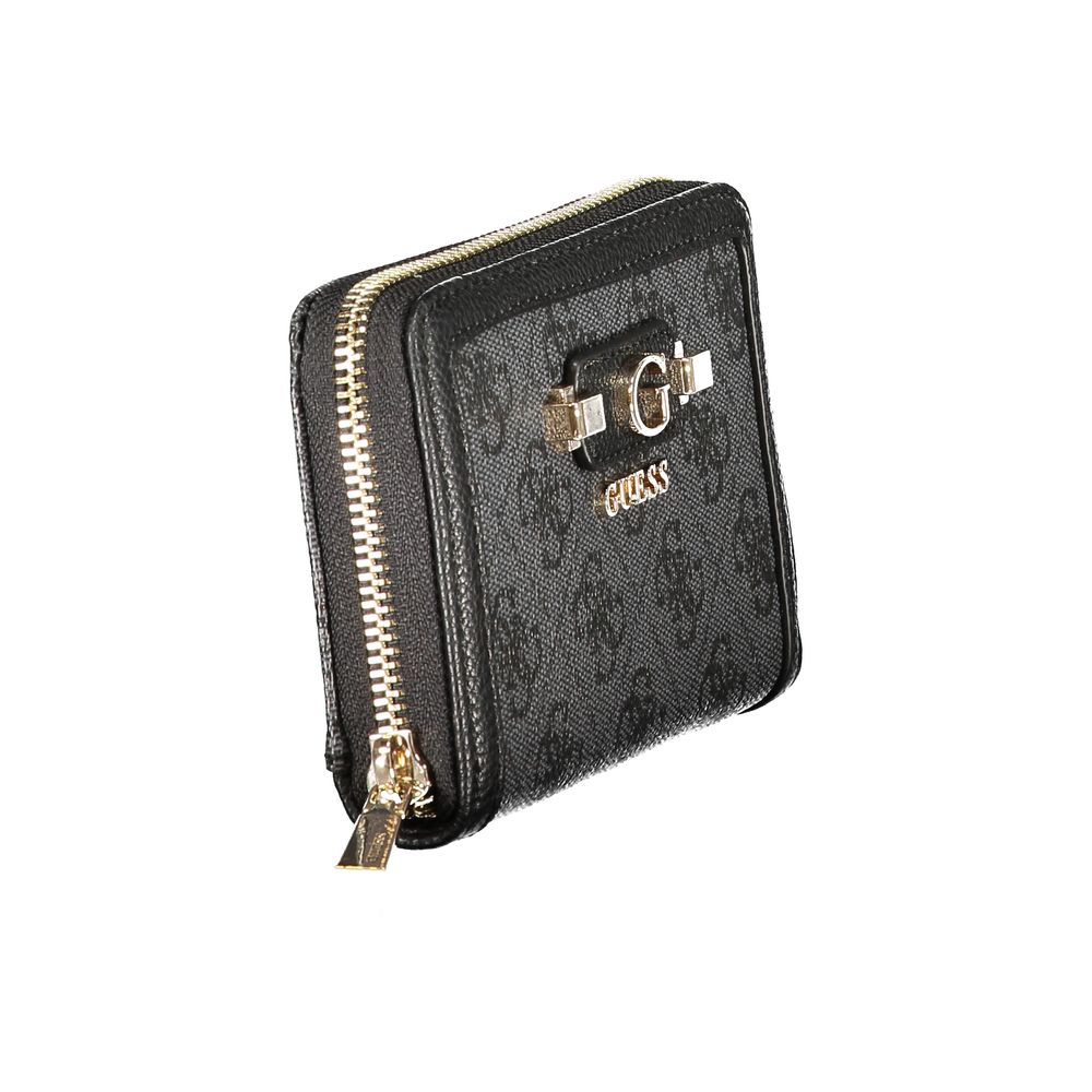 Guess Jeans Black Polyurethane Women's Wallet