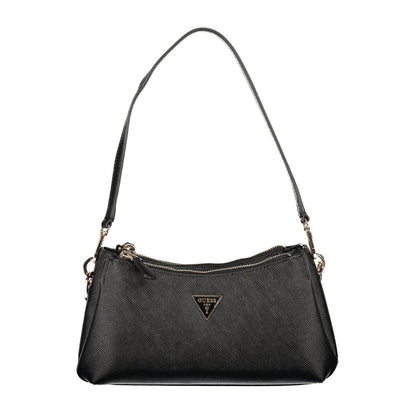 Guess Jeans Black Polyethylene Handbag
