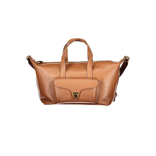 Coccinelle Brown Leather Handbag