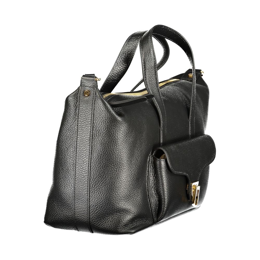 Coccinelle Black Leather Handbag