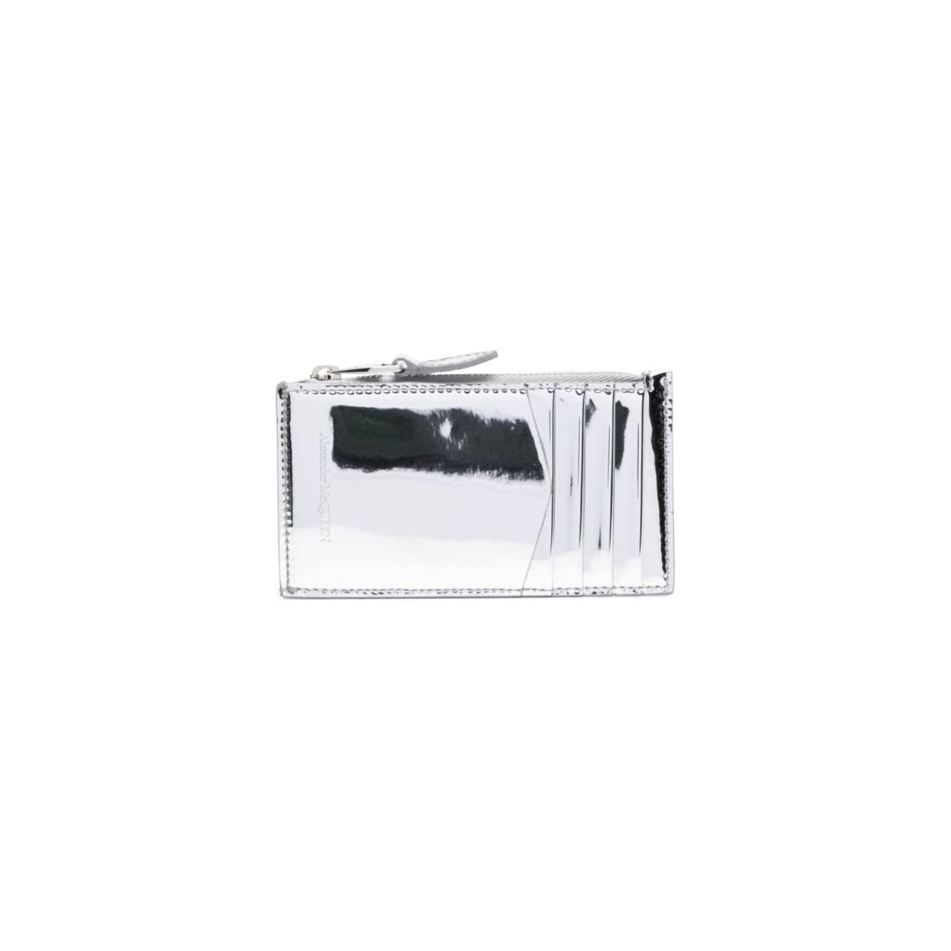 Alexander McQueen Wallets Silver Wallets Alexander Mcqueen