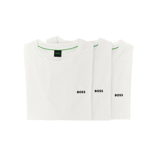 Hugo Boss White Cotton T-Shirt