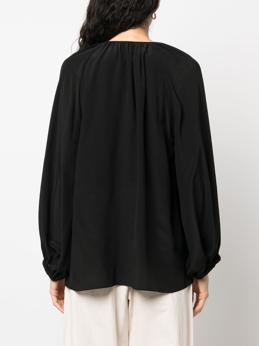 PHAEONIA Top Black Topwear Phaeonia