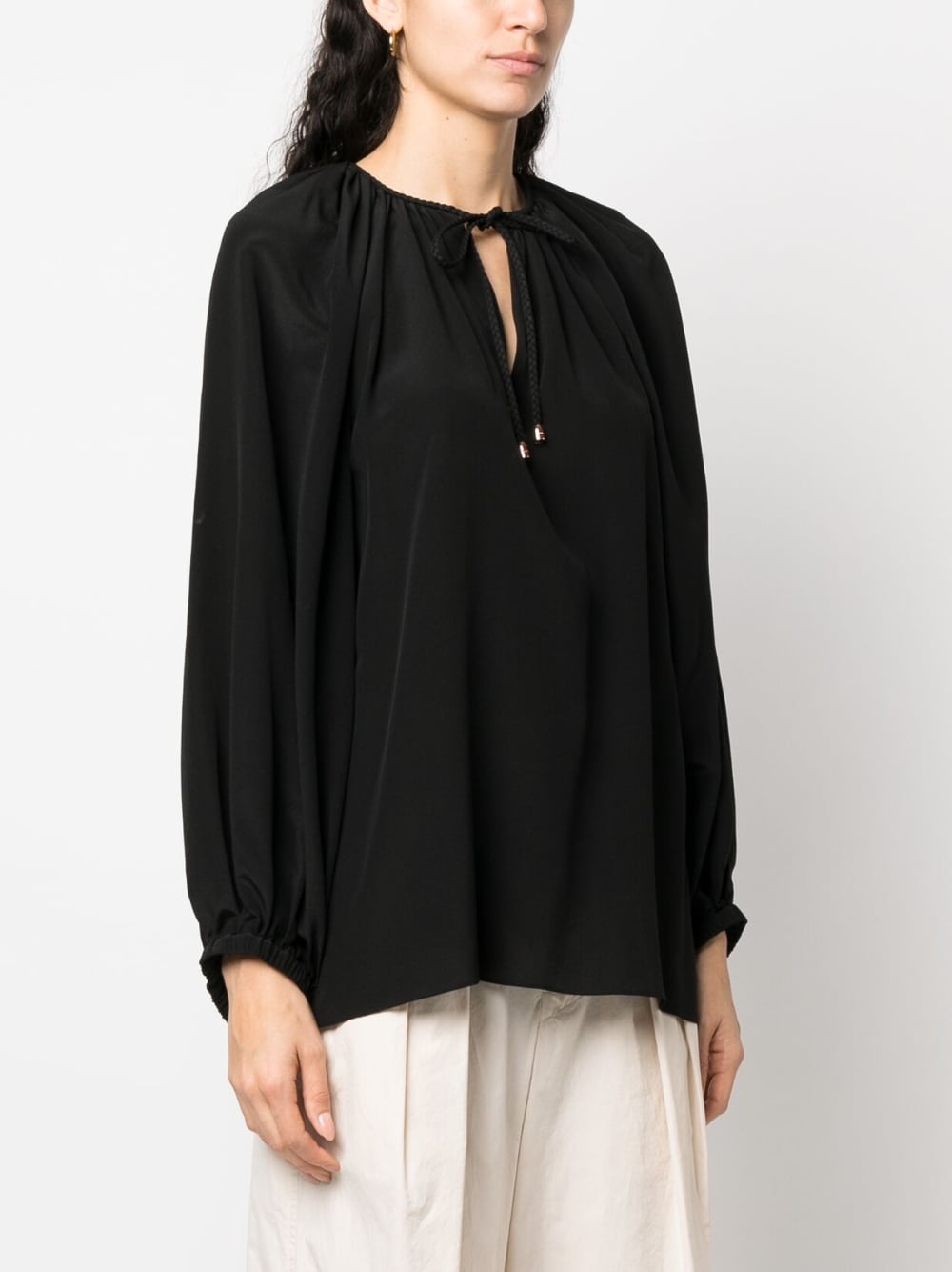 PHAEONIA Top Black Topwear Phaeonia