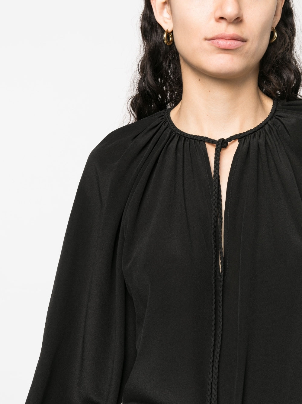 PHAEONIA Top Black Topwear Phaeonia