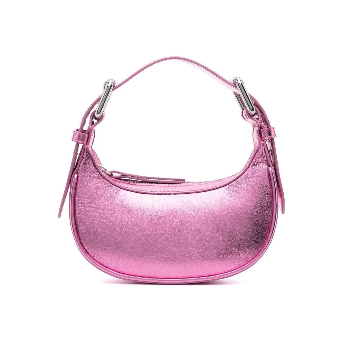 Front view with bag zipped and handles upright.