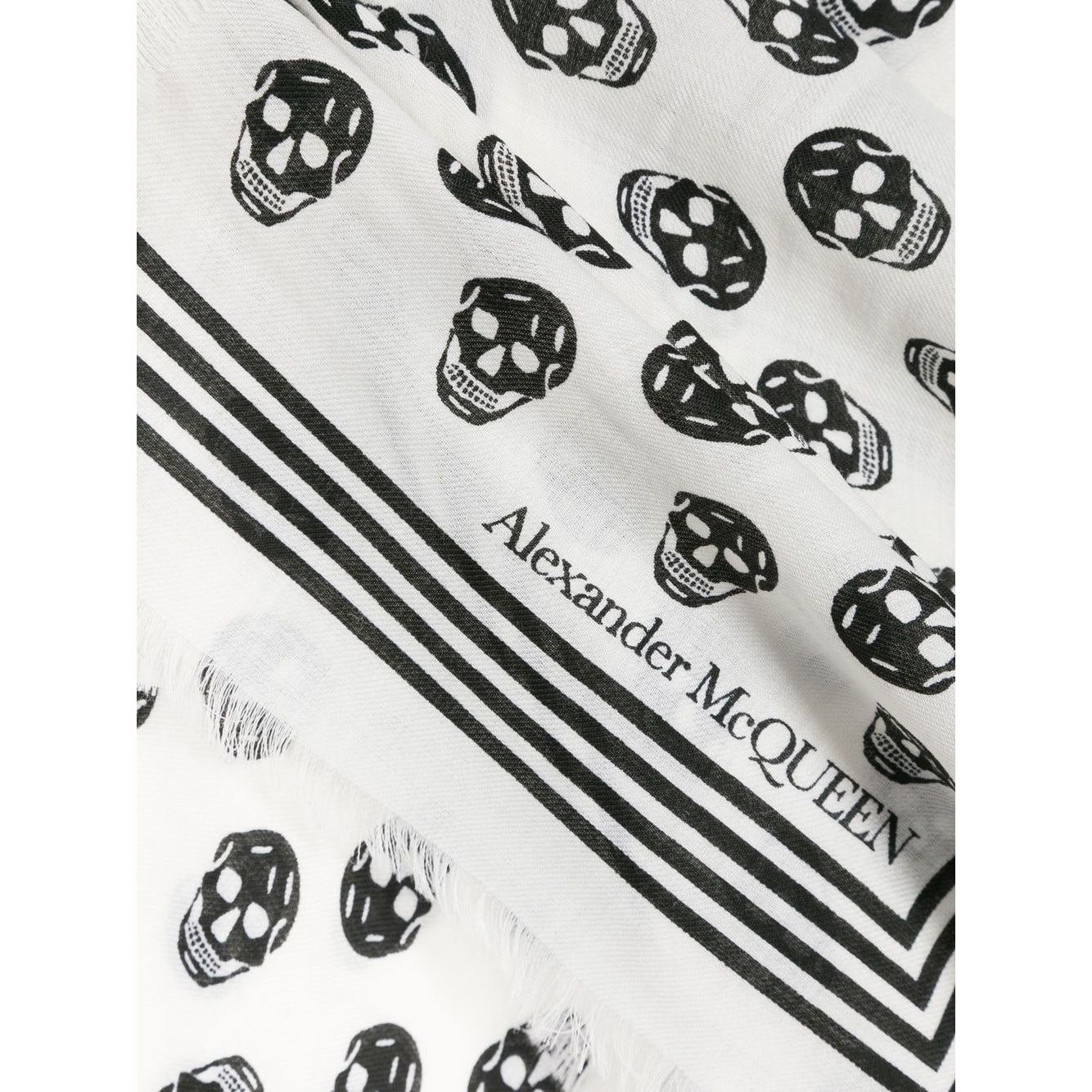 Alexander McQueen Scarfs White