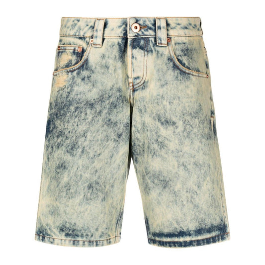 VAQUERA Shorts Light denim Short trousers Vaquera Gray
