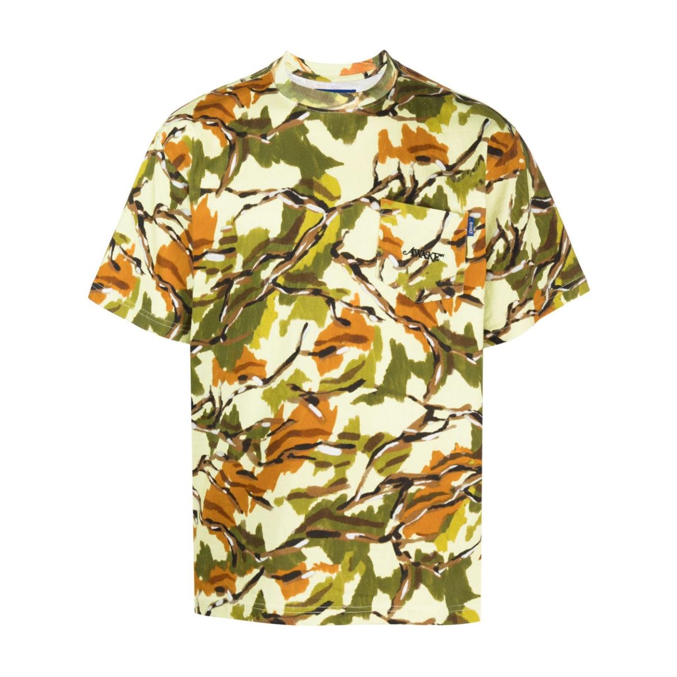 AWAKE NY T-shirts and Polos Green Topwear Awake Ny