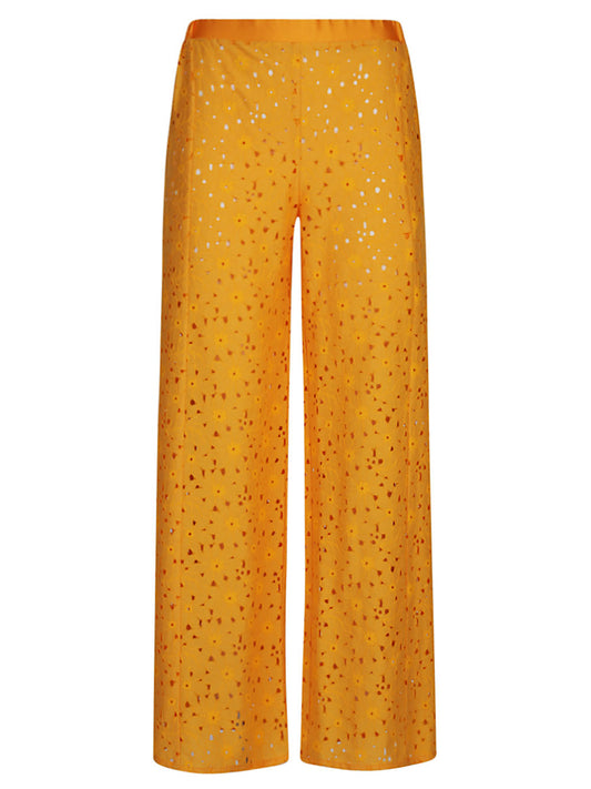 FEEL ME FAB Trousers Yellow Trousers Feel Me Fab