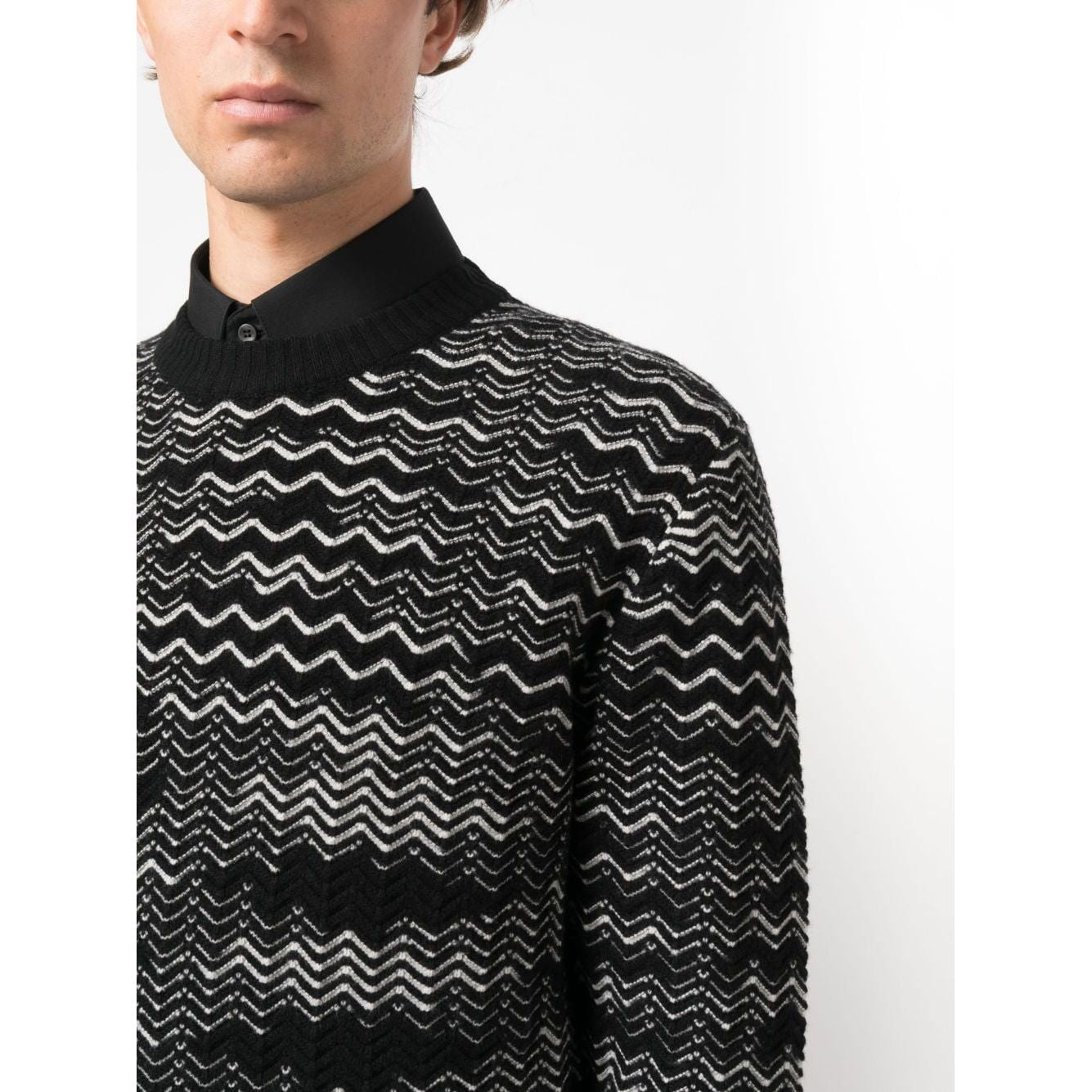 Missoni Sweaters Black Topwear Missoni