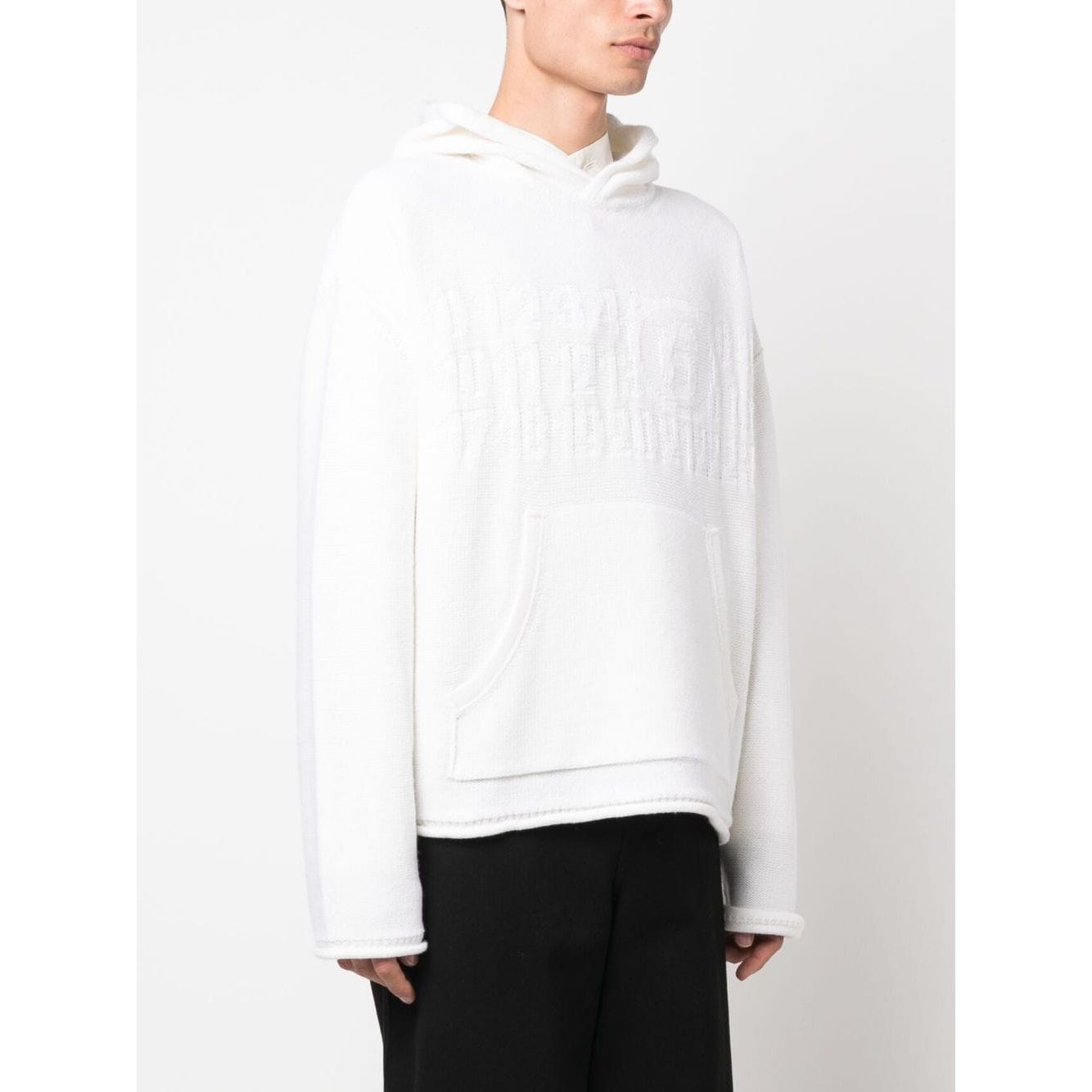 MM6 Maison Margiela Sweaters White Topwear MM6 Maison Margiela