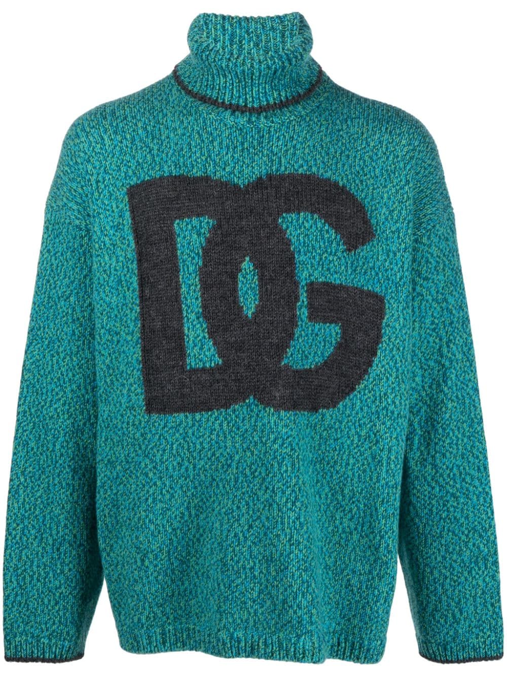 Dolce & Gabbana Sweaters Blue Topwear Dolce & Gabbana