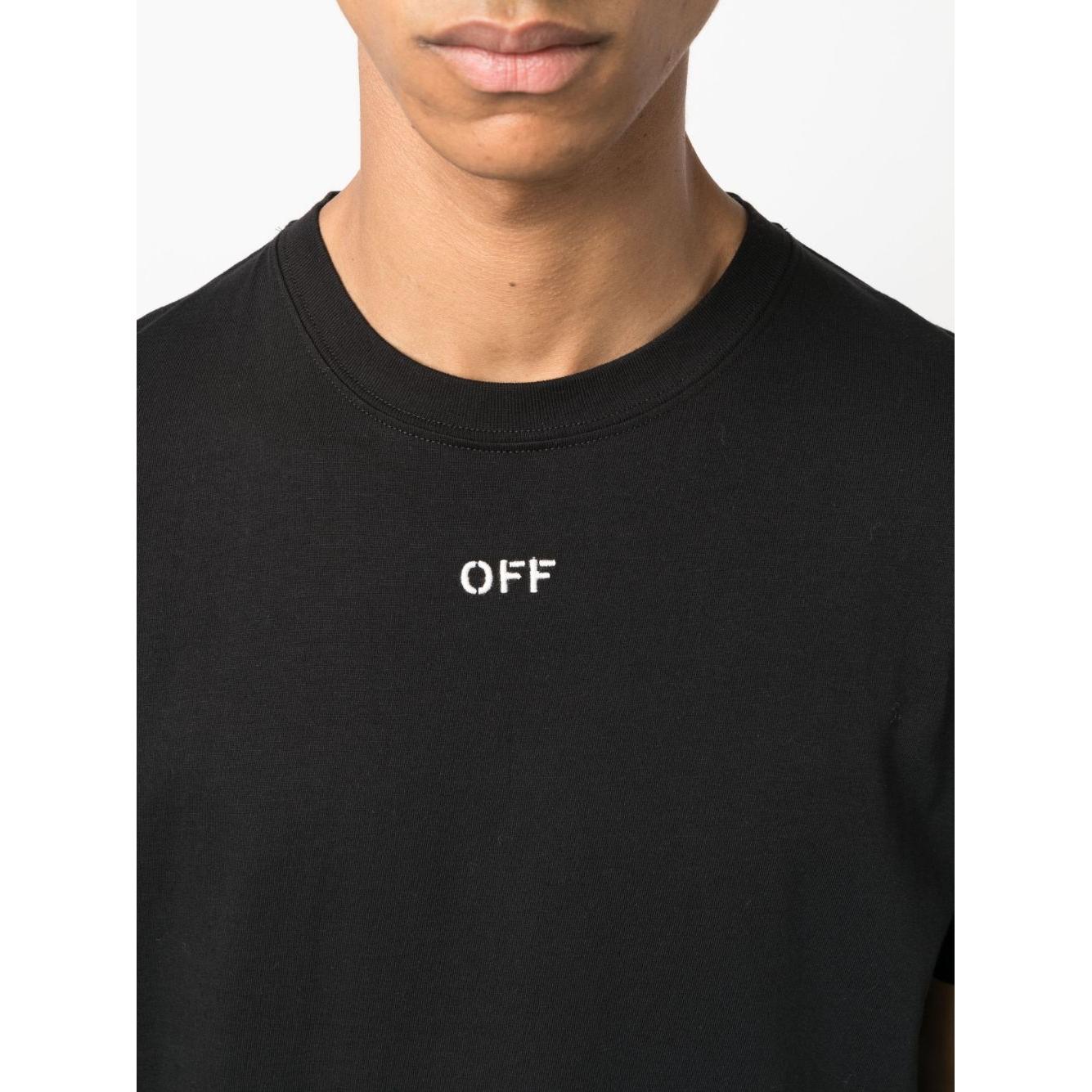 Off White T-shirts and Polos Black