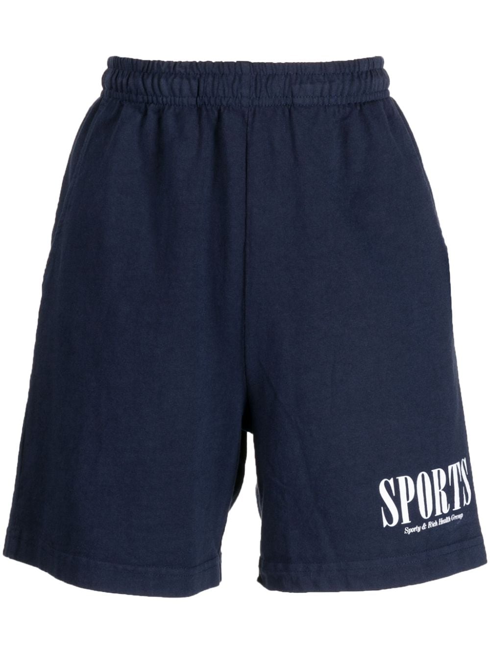 SPORTY & RICH MAIN Shorts Blue Short trousers Sporty & Rich MAIN