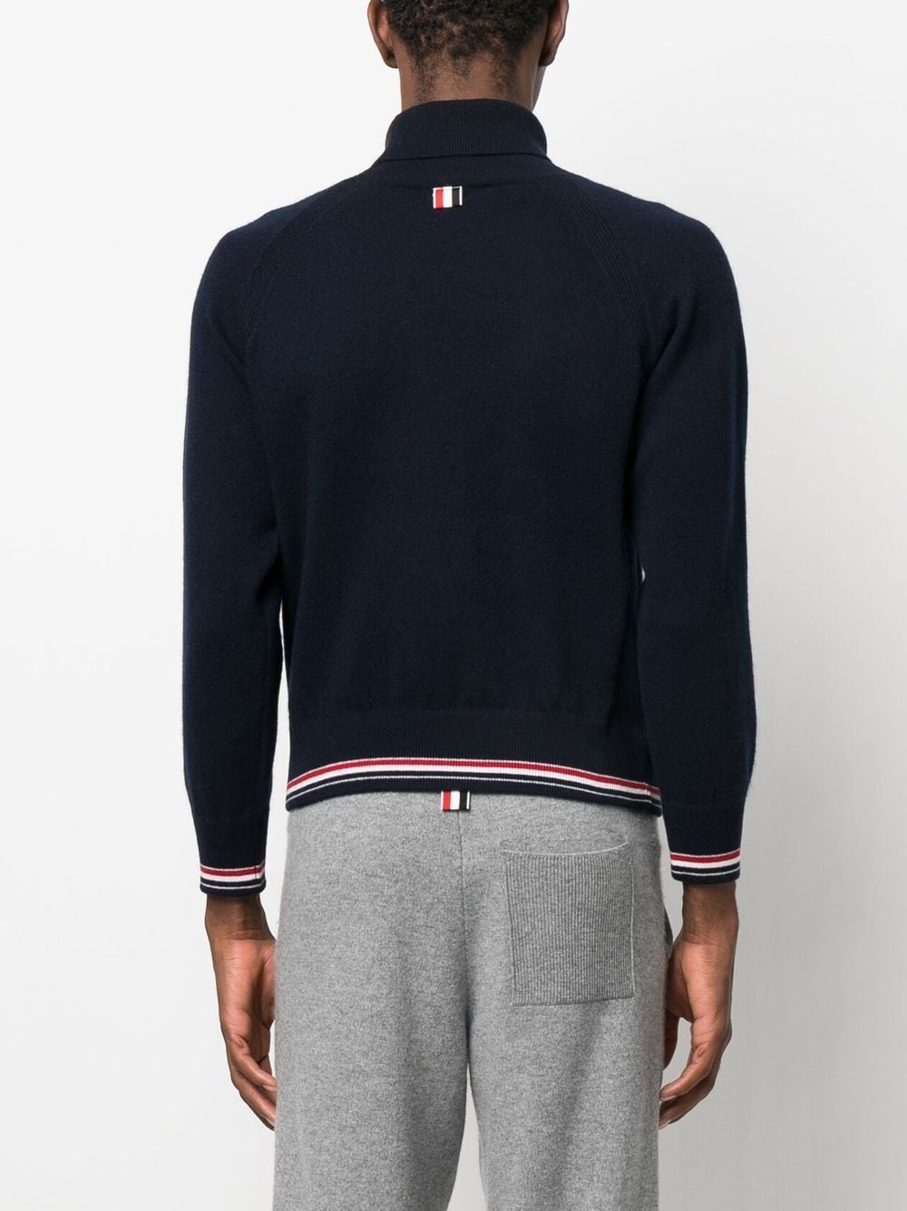 Thom Browne Sweaters Blue Topwear Thom Browne