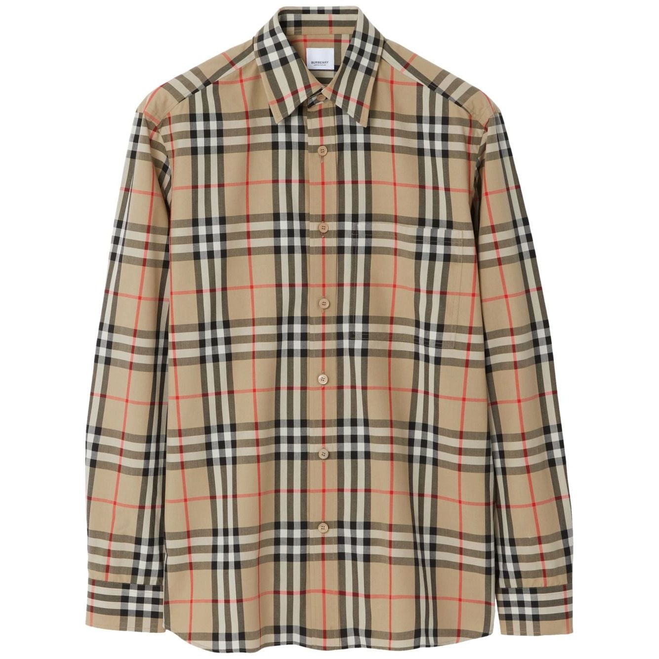 Burberry Shirts Beige Shirts Burberry