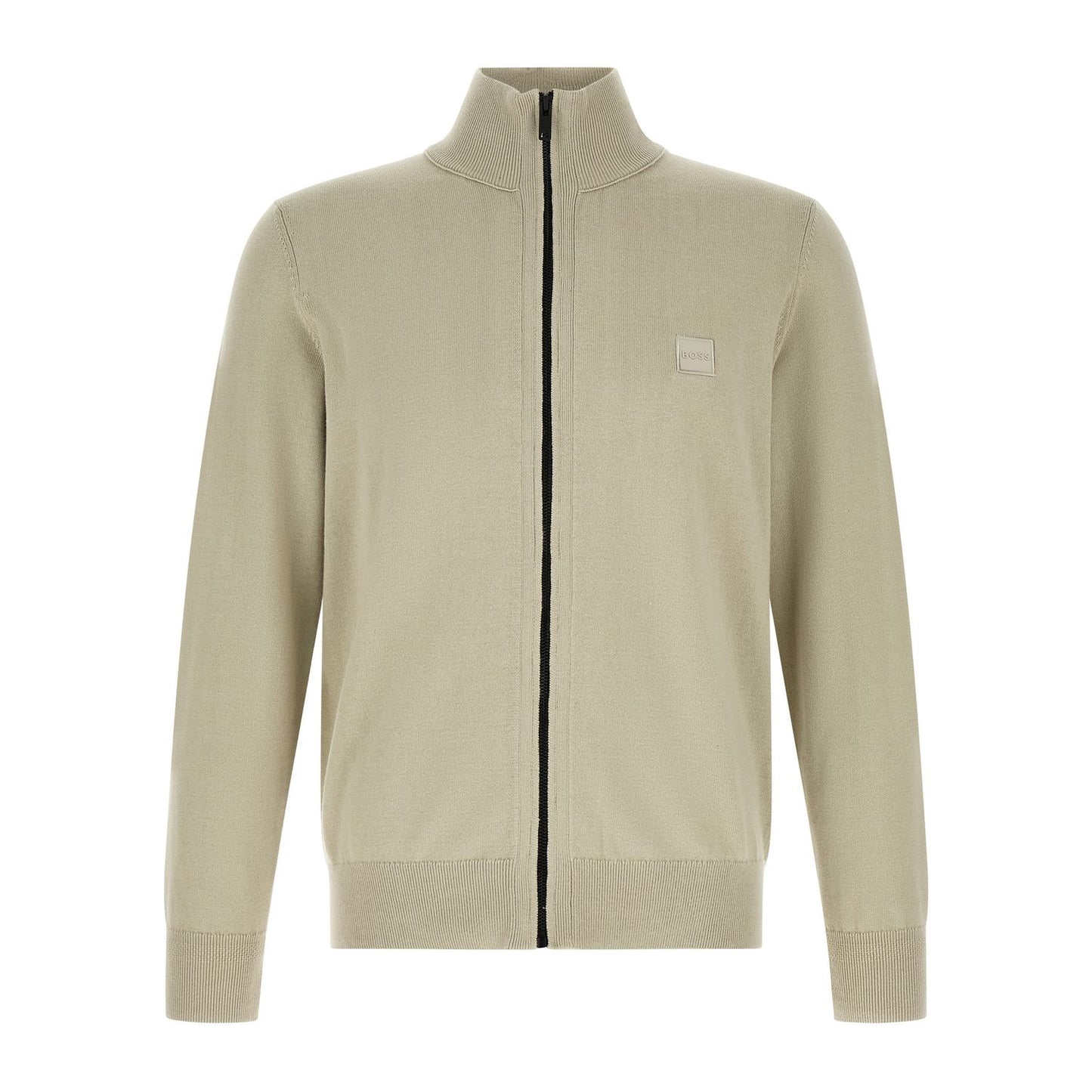 Hugo Boss Beige Cotton Cardigan
