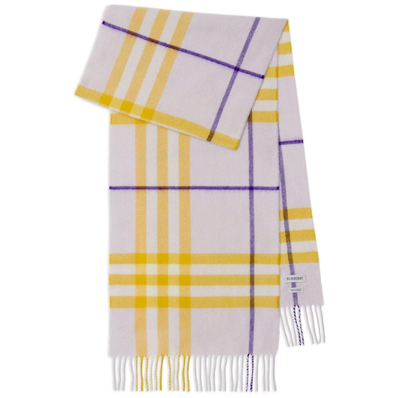 Burberry Scarfs Lilac Scarves Hats & Gloves Burberry Gray