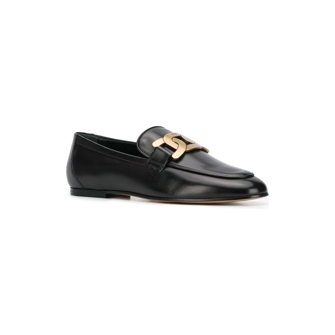 Tod's Flat shoes Black Moccasins Tod'S