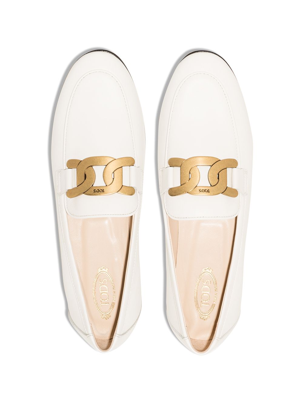 Tod's Flat shoes White Moccasins Tod'S