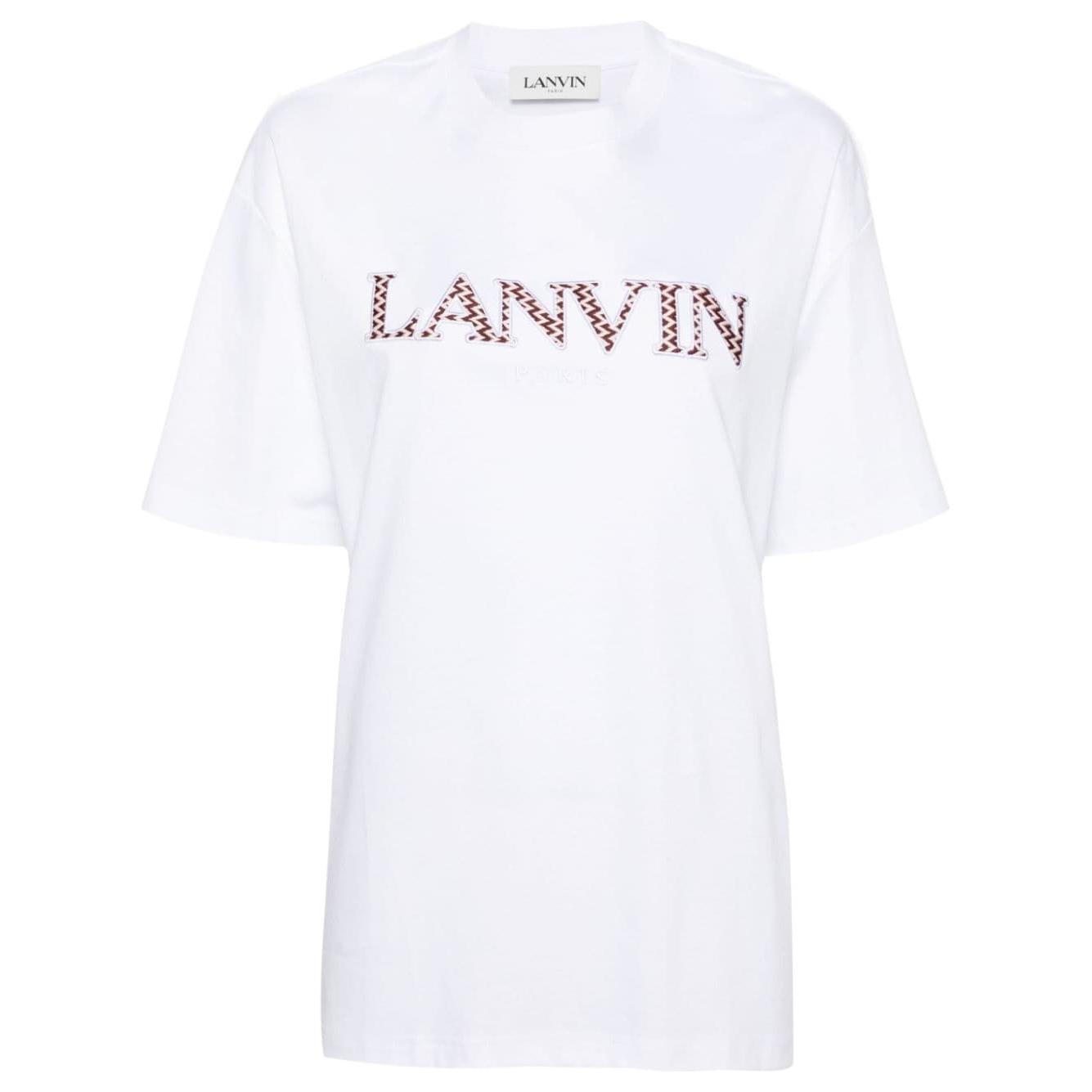 Lanvin T-shirts and Polos White Topwear Lanvin