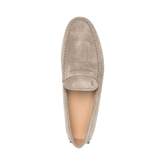 Tod's Flat shoes Grey Moccasins Tod'S