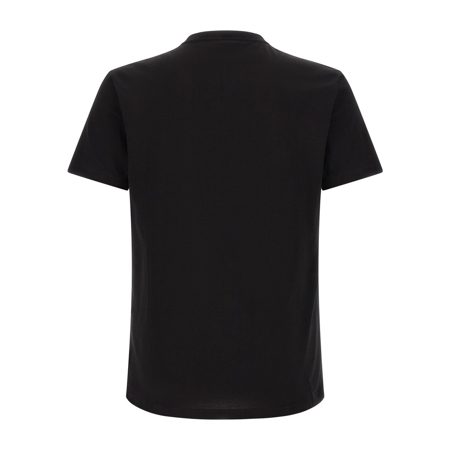 Versace Black Cotton T-Shirt