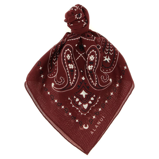 Alanui Bordeaux Cotton Accessories
