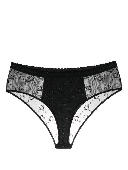 MARINE SERRE Underwear Black Beachwear & underwear Marine Serre