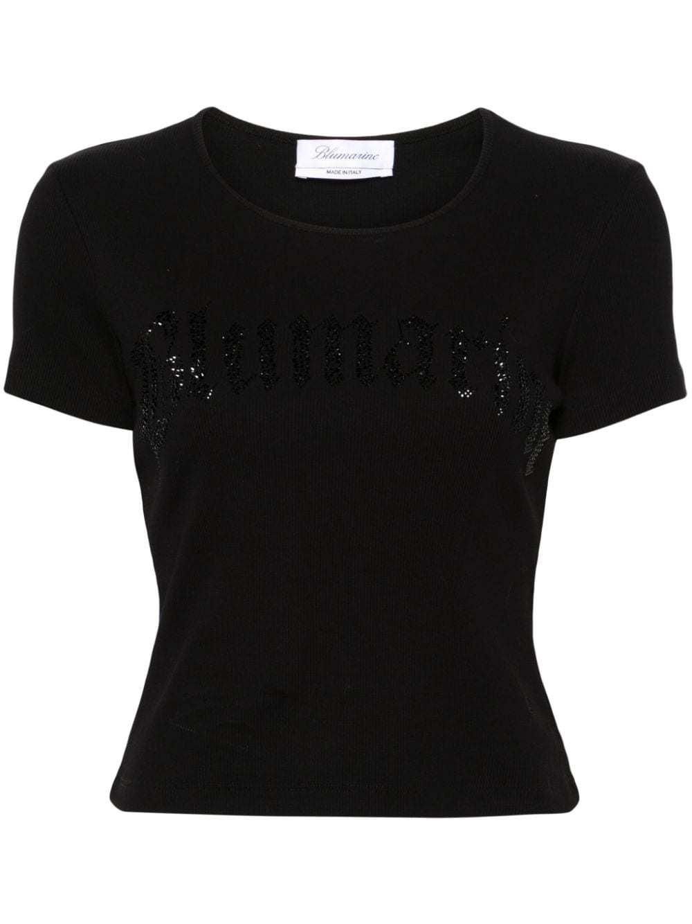 Blumarine T-shirts and Polos Black Topwear Blumarine