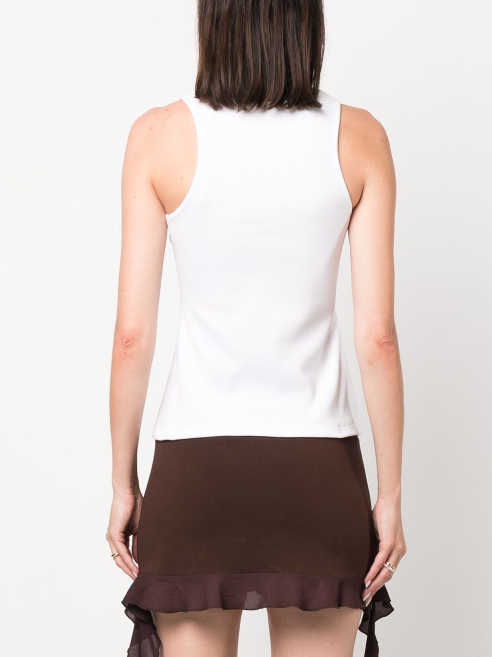 Blumarine Top White Topwear Blumarine