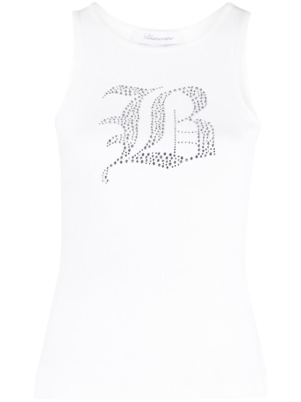 Blumarine Top White Topwear Blumarine