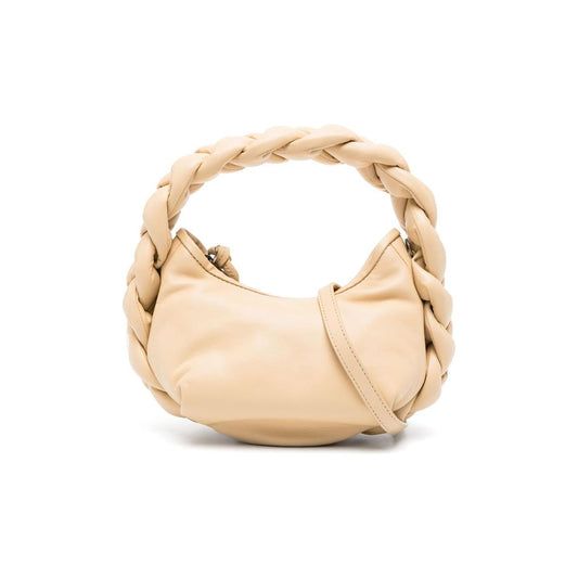 HEREU Espiga Leather Mini Bag  Beige Handbag Hereu