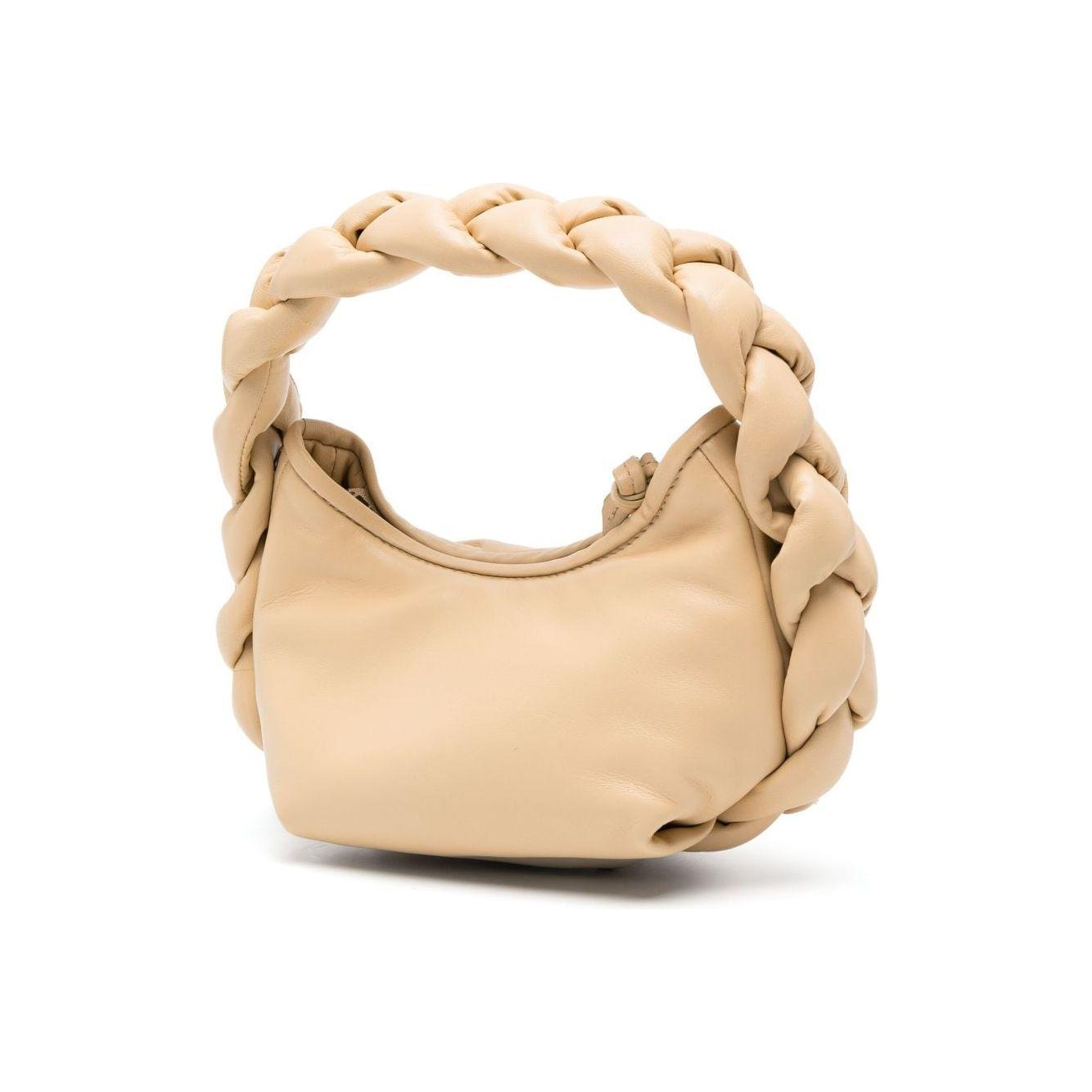 HEREU Espiga Leather Mini Bag  Beige Handbag Hereu