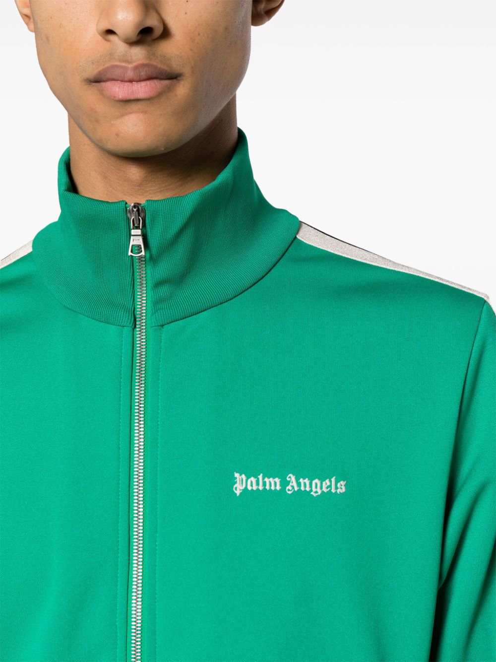 Palm Angels Sweaters Green Topwear Palm Angels