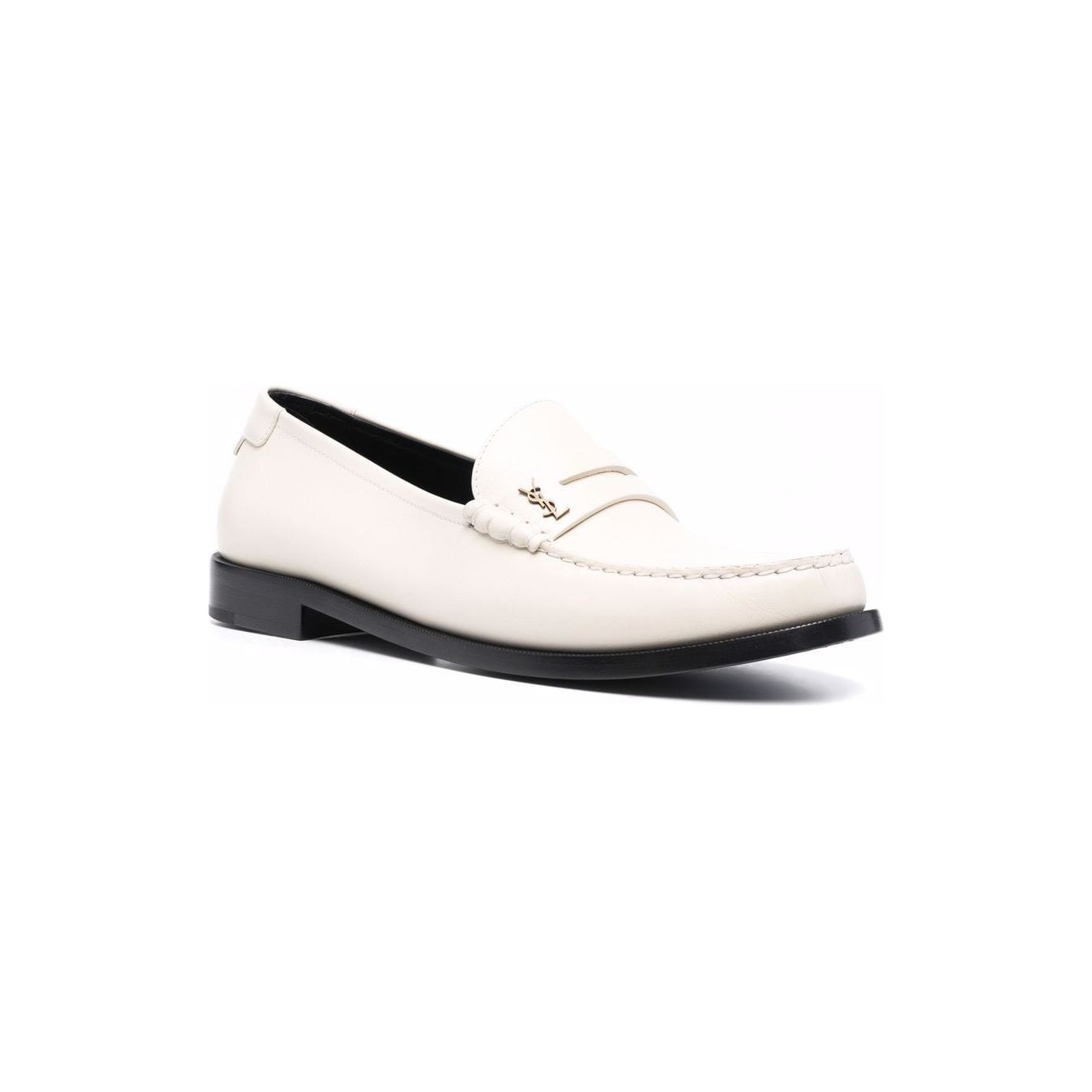 Saint Laurent  Flat shoes White