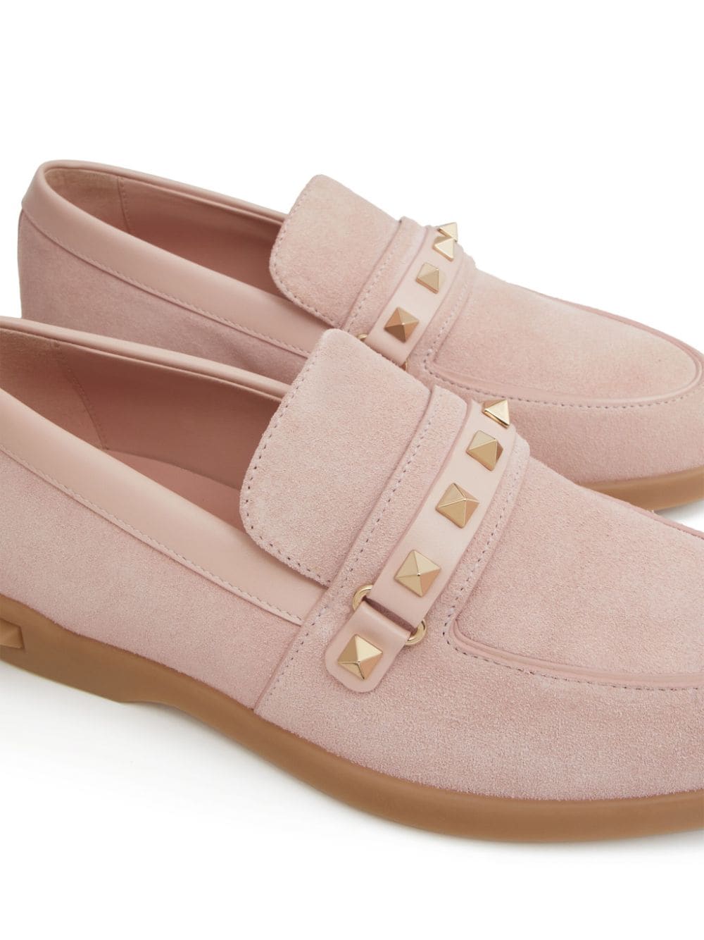 Valentino Garavani Flat shoes Pink Moccasins Valentino Garavani