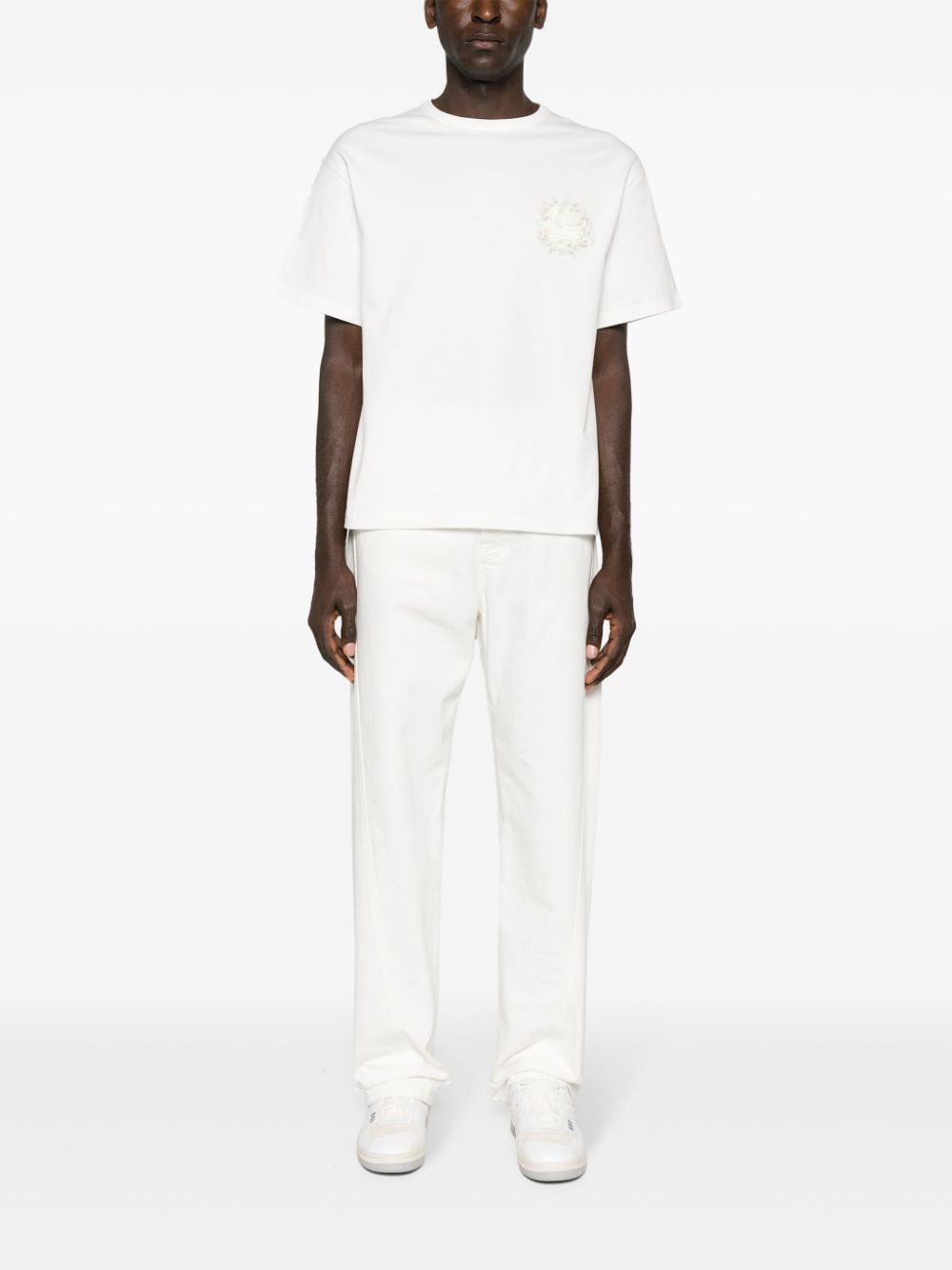 Etro T-shirts and Polos White Topwear Etro