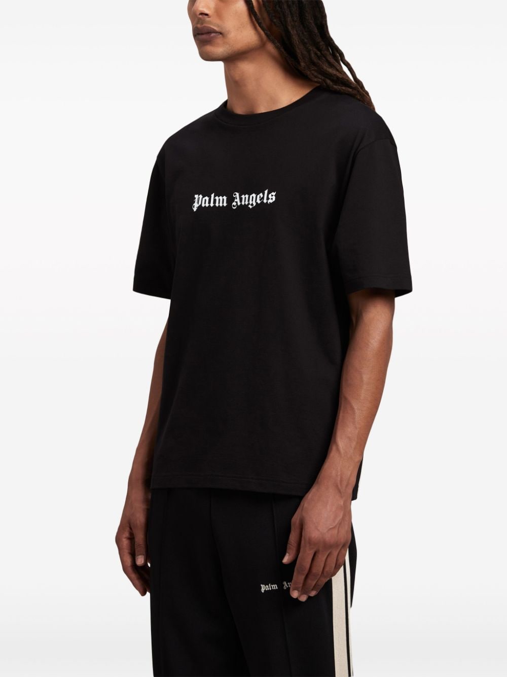 Palm Angels T-shirts and Polos Black Topwear Palm Angels